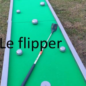 piste de mini-golf le flipper