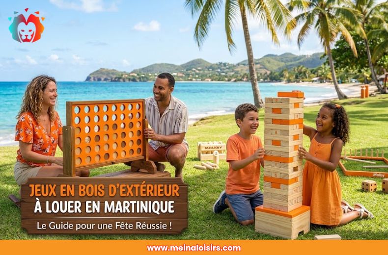 Jeux en Bois dExterieur a Louer en Martinique