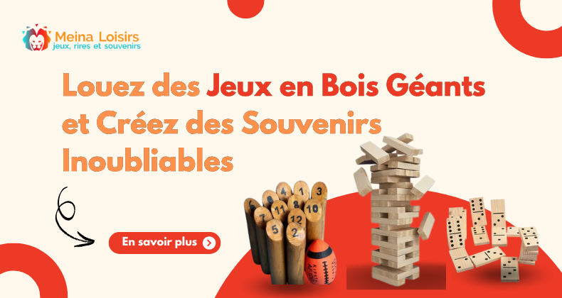 jeux en bois géants