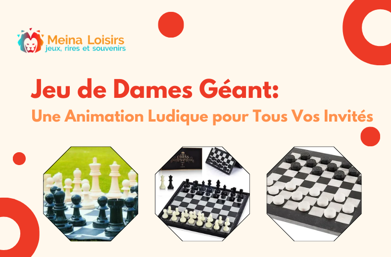 Jeu de Dames Géant