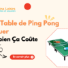 Mini Table de Ping Pong à Louer