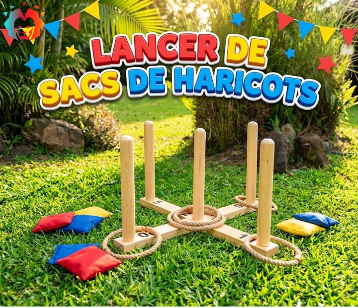 Lancer de sacs de haricots