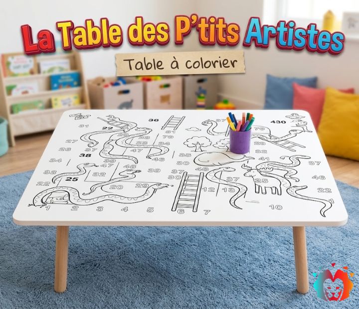 Table à colorier