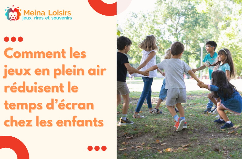 Comment les jeux en plein air réduisent le temps d’écran chez les enfants