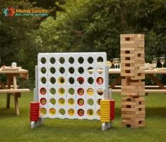 Jeux de société géants comme Uno géant et Tetris XXL