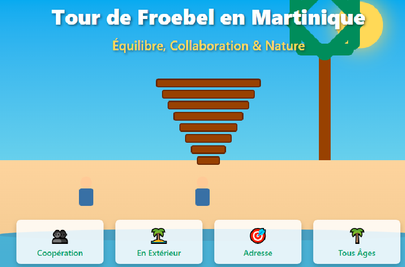 Pourquoi jouer à la Tour de Froebel en Martinique ?