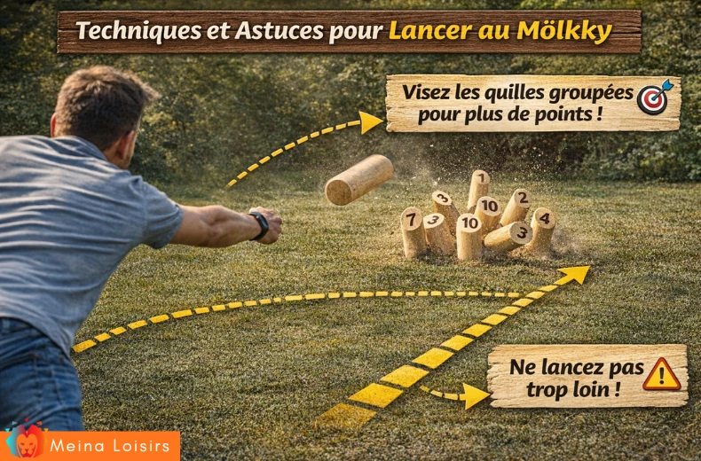 comment lancer du molkky