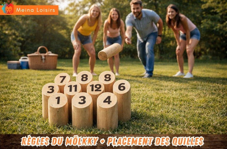 Jeu Mölkky jeu en plein air