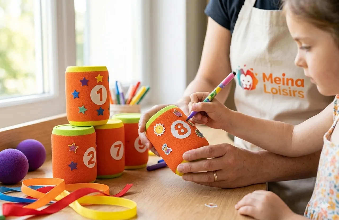 Fabriquer un chamboule-tout à la maison