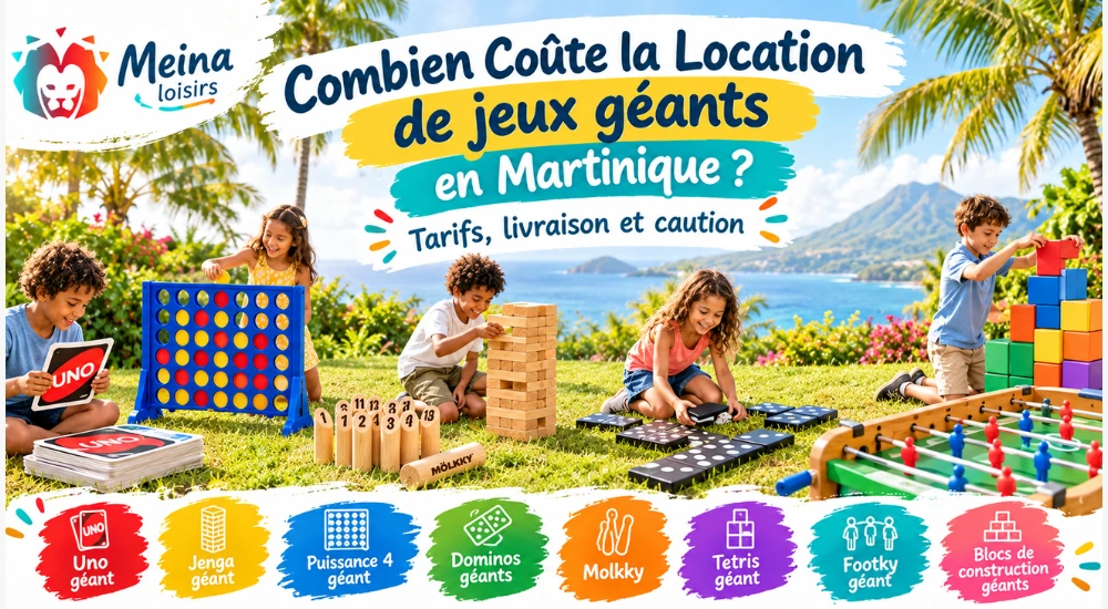 location de jeux géants en Martinique